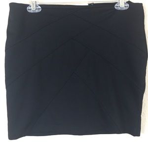 5th culture black mini skirt